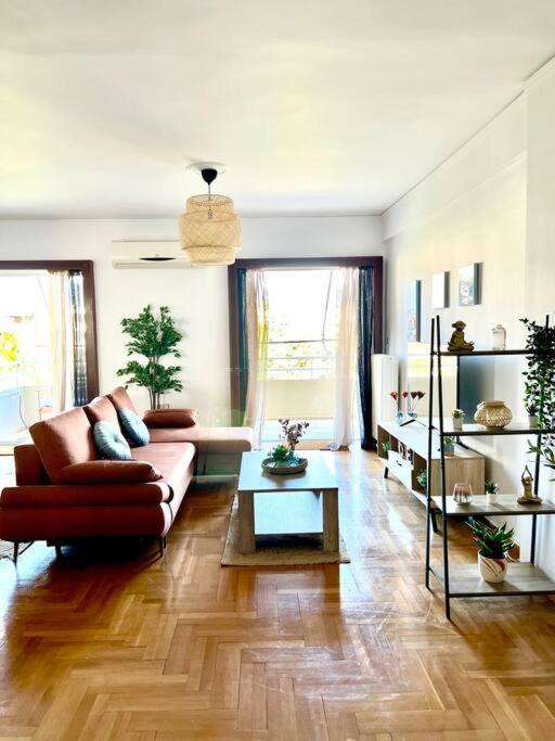 Seaview Penthouse On The Square Apartment Aígion Ngoại thất bức ảnh